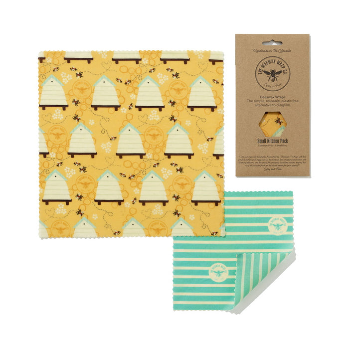 Beeswax Wraps Small Kitchen Pack