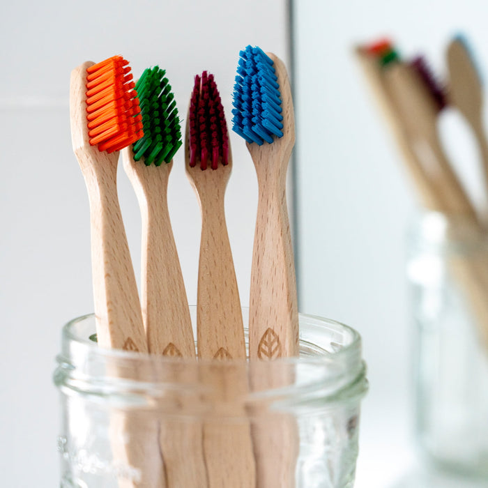 Beech Wood Toothbrush Medium Bristles