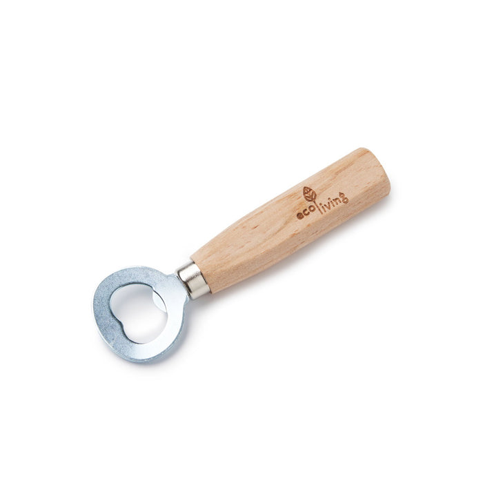 Bottle Opener With Wooden Handle