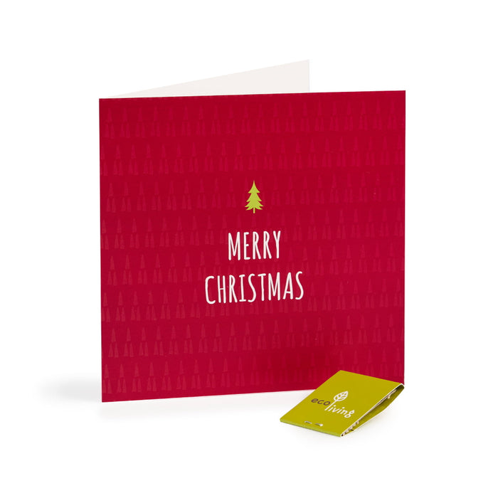 Recycled Christmas Cards Minimalist