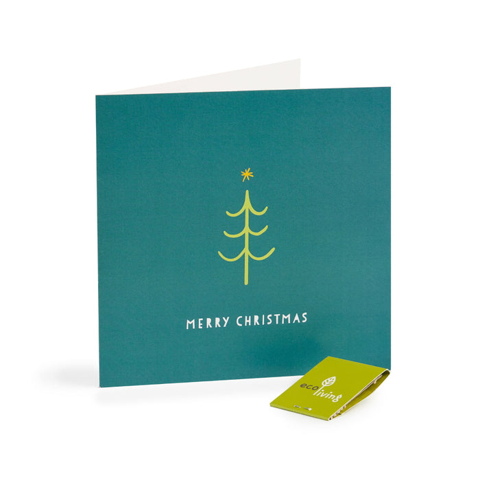 Recycled Christmas Cards Minimalist