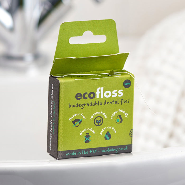 Natural Vegan Dental Floss Unflavoured