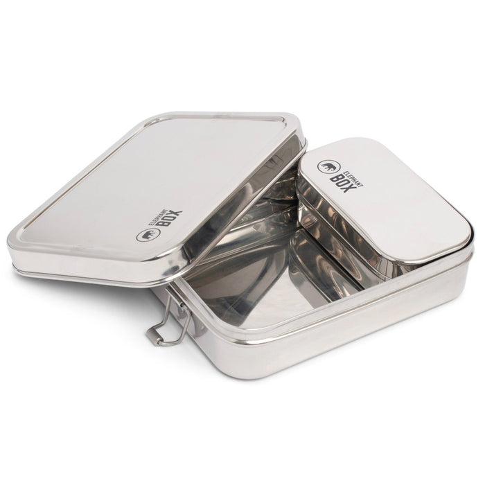 Two in One Stainless Steel Lunchbox