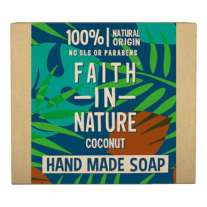 Natural Coconut Vegan Handmade Soap 100g