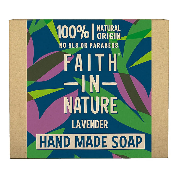 Natural Lavender Vegan Handmade Soap 100g