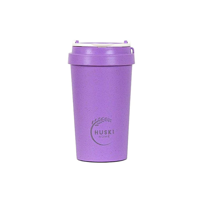 Violet Rice Husk Travel Cup