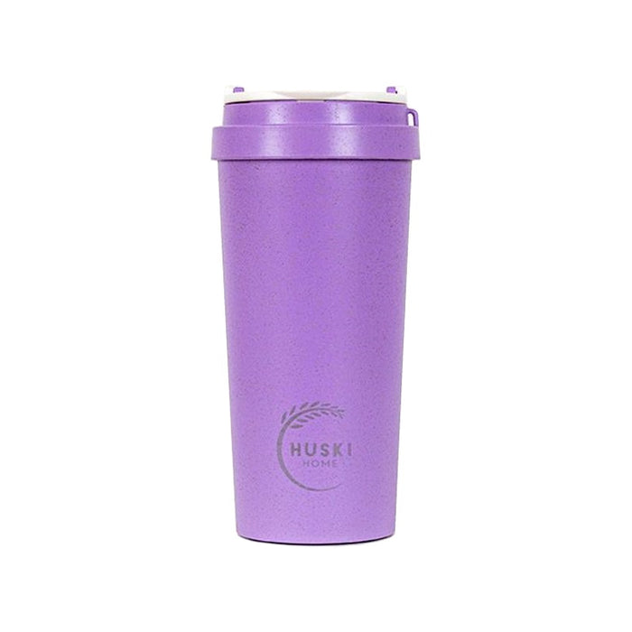 Violet Rice Husk Travel Cup