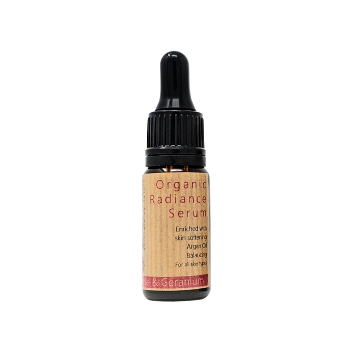 Natural Organic Radiance Serum Rose, Frankincense and Geranium 10ml