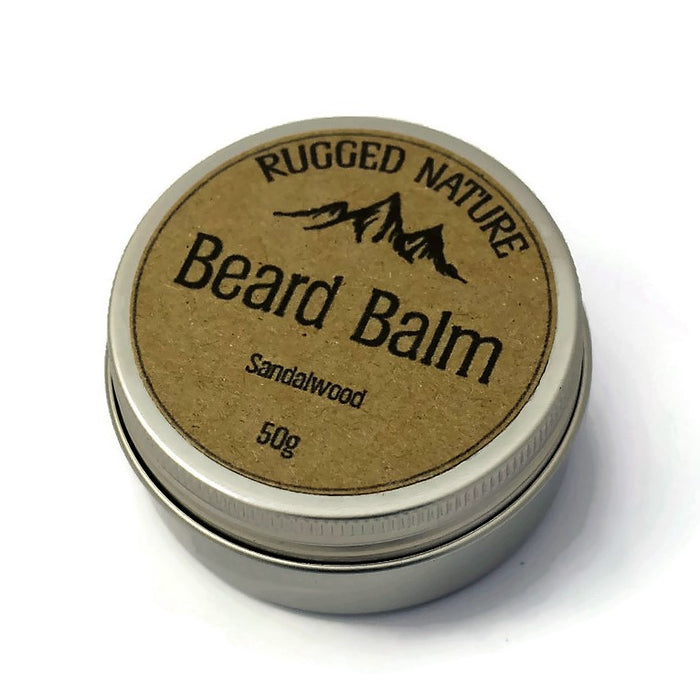 Natural Sandalwood Handmade Beard Balm 50g