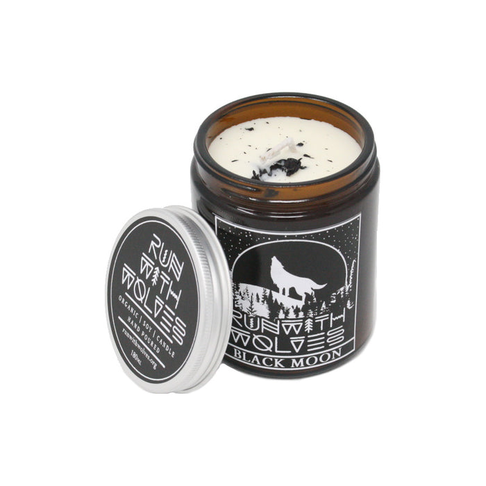 Natural Black Moon Vegan Handmade Soy Wax Candle