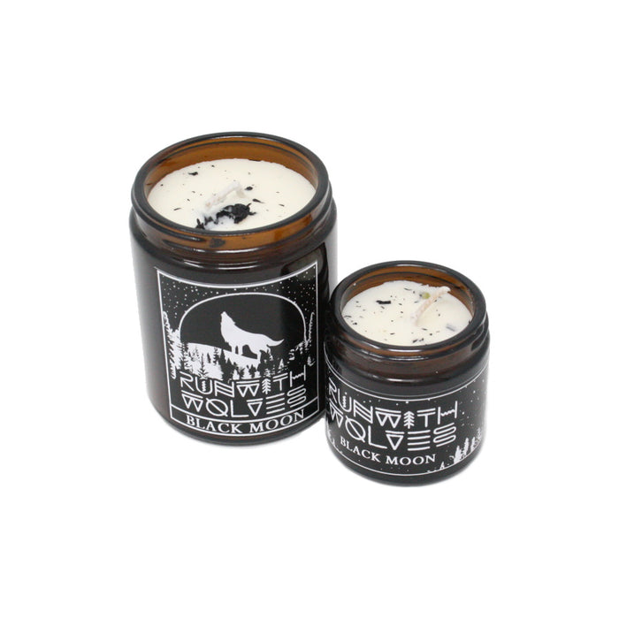 Natural Black Moon Vegan Handmade Soy Wax Candle