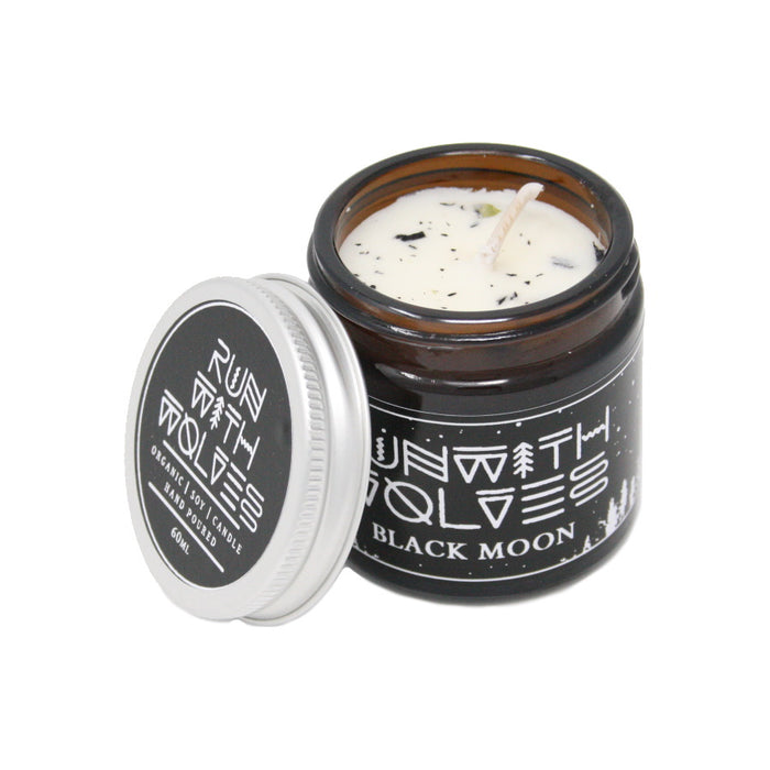 Natural Black Moon Vegan Handmade Soy Wax Candle