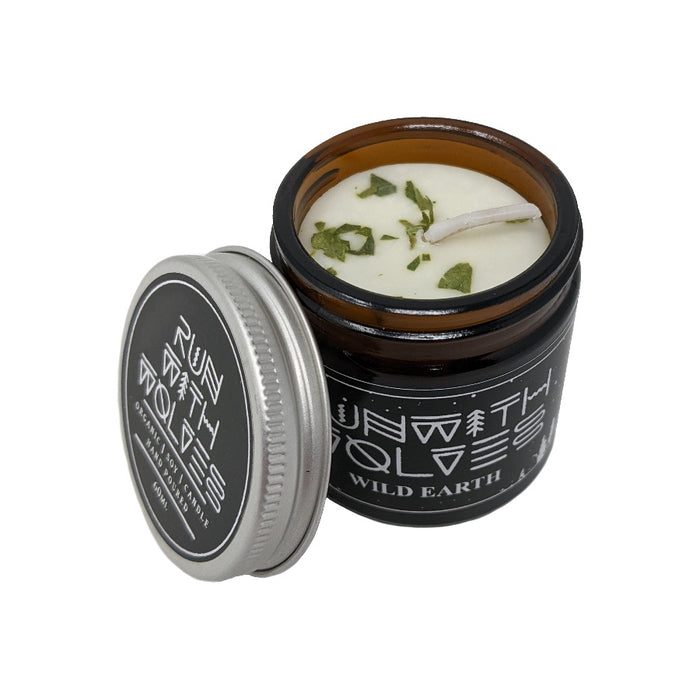 Natural Wild Earth Vegan Handmade Soy Wax Candle