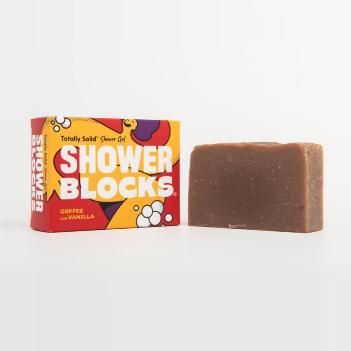 Solid Shower Gel Bar Coffee and Vanilla 100g