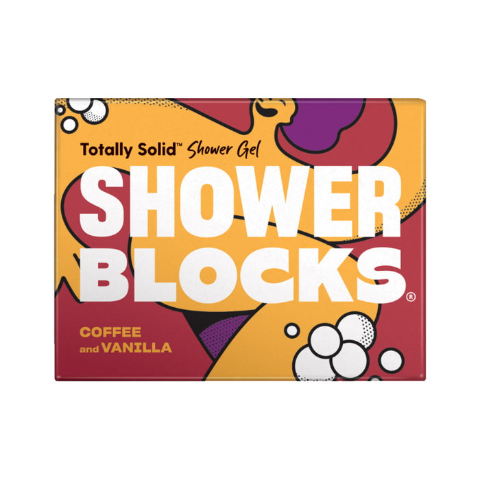 Solid Shower Gel Bar Coffee and Vanilla 100g