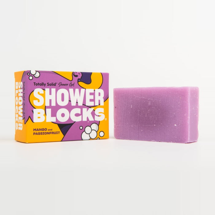 Solid Shower Gel Bar Mango and Passionfruit 100g