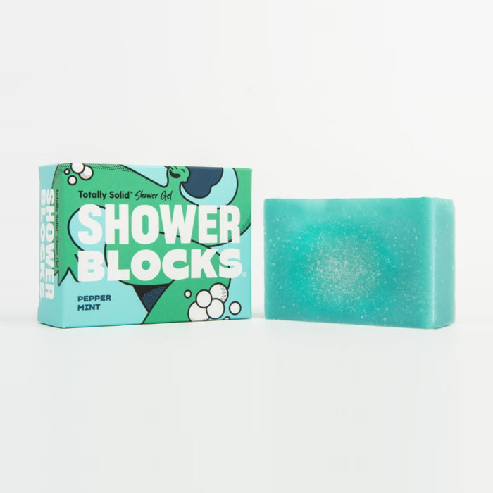 Solid Shower Gel Bar Peppermint 100g