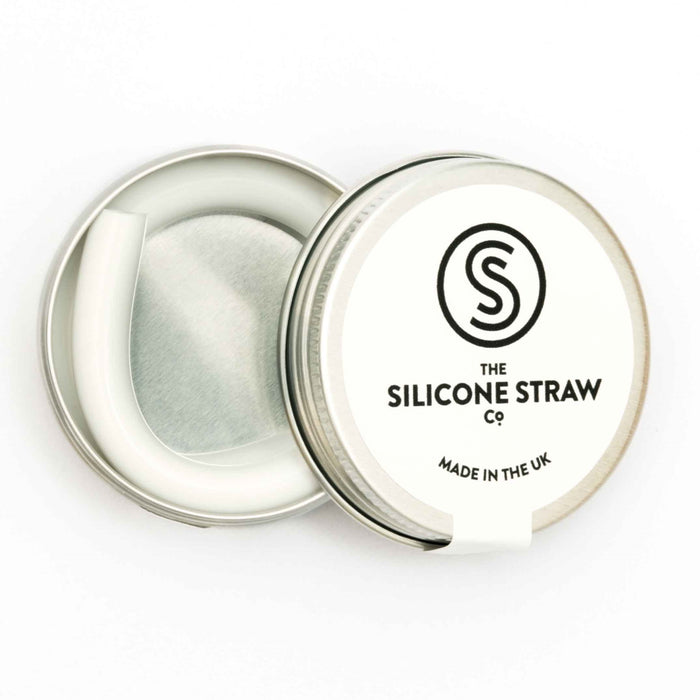 Silicone Straw With Travel Tin