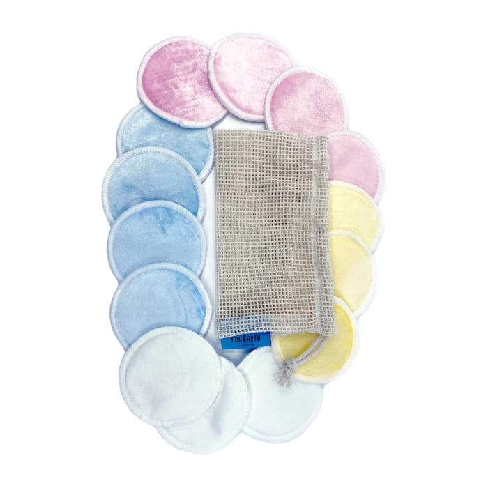 Bamboo Reusable Makeup Rounds Pack of 14