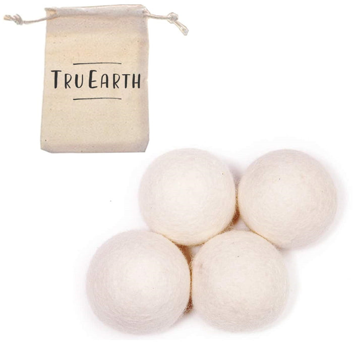 Organic Wool Dryer Balls Pack of 4