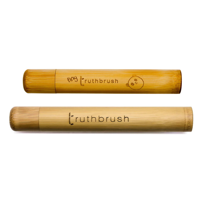 Bamboo Toothbrush Travel Case