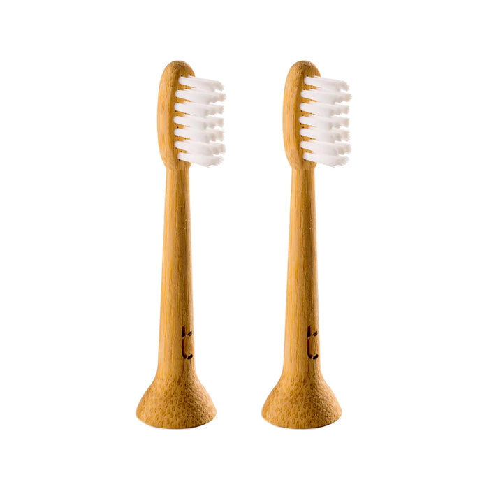 Bamboo Electric Toothbrush Head Pack of 2