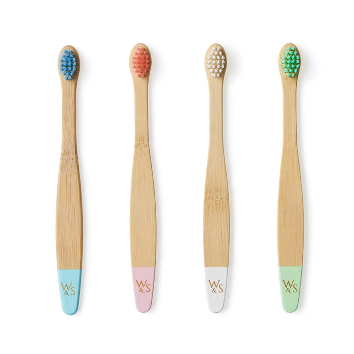 Bamboo Toothbrush For Babies Pack of 4