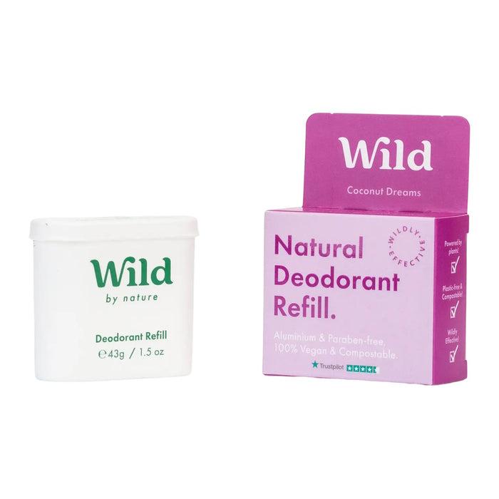 Natural Deodorant Refill Coconut Dreams 43g