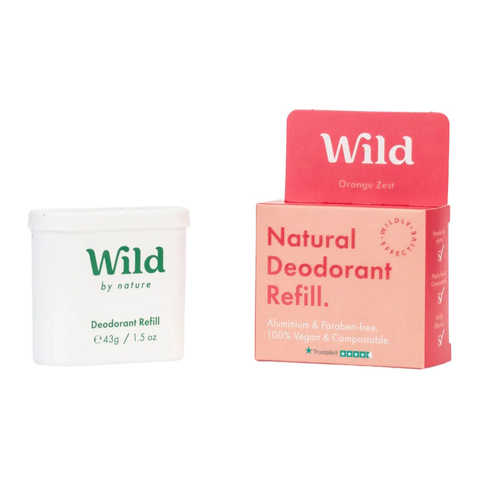 Natural Deodorant Refill Orange Zest 43g