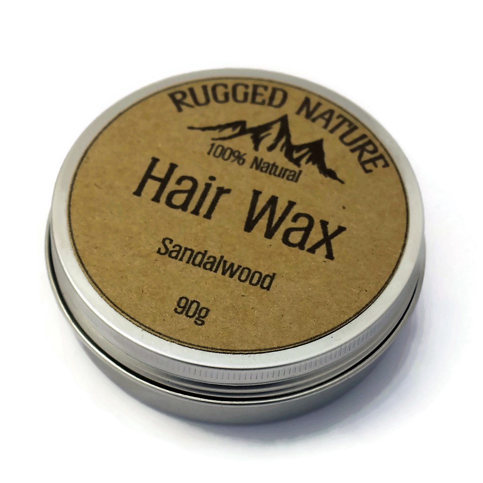 Rugged Nature Natural Sandalwood Handmade Hair Wax 90g | Enviroli
