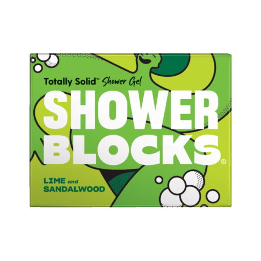 Solid Shower Gel Bar Lime and Sandalwood 100g