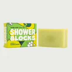 Solid Shower Gel Bar Lime and Sandalwood 100g