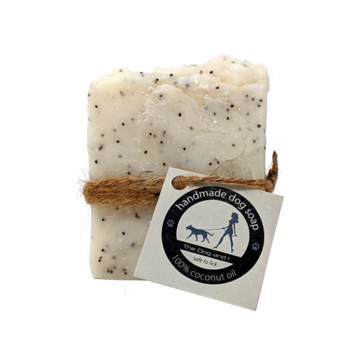 Natural Lavender and Poppy Seed Soap For Dogs and Horses