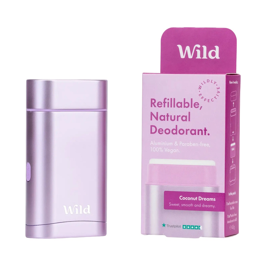 Wild - Natural Refillable Deodorant - Vegan & Eco-Friendly