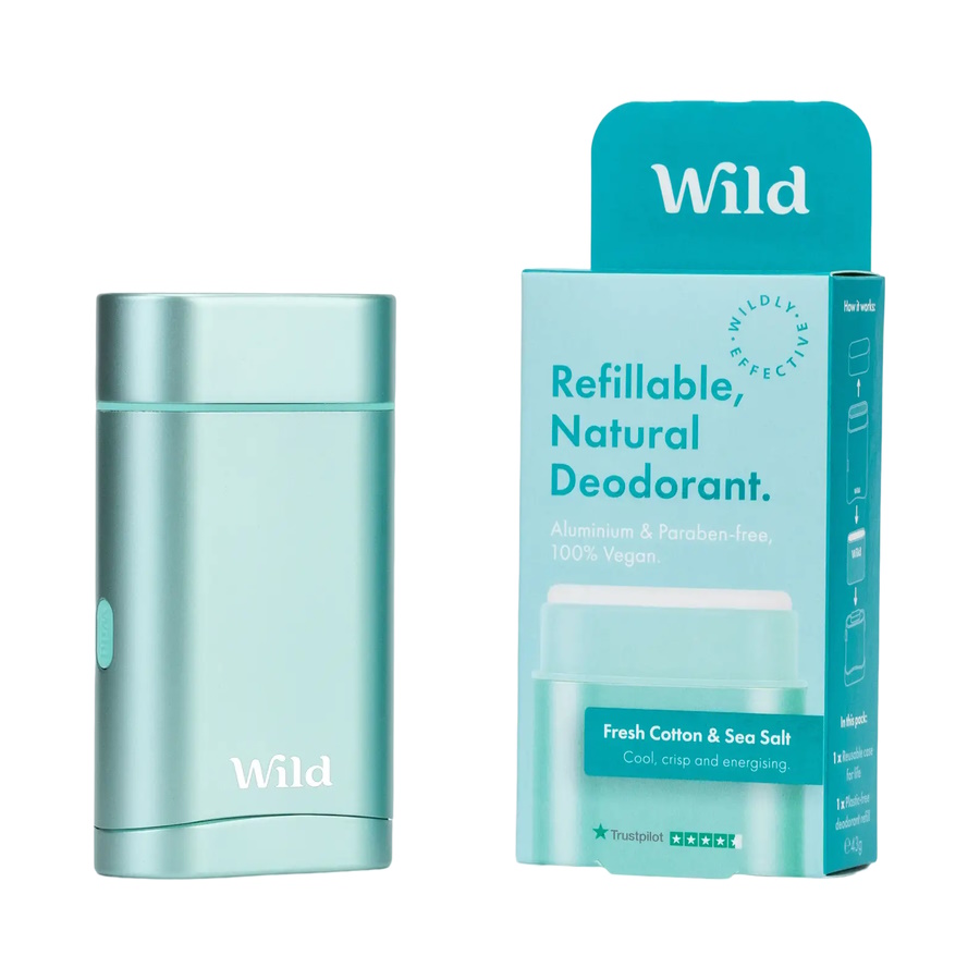 Fresh Cotton & Sea Salt Wild Deodorant refill – Treehouse Mercantile
